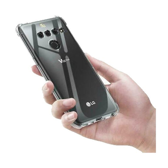 LG V50 - CLASY® Ski-Thin Series 4-Corner Bumper TPU Case