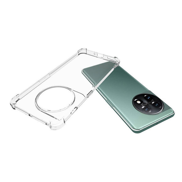 OnePlus 11 - CLASY® Ski-Thin Series 4-Corner Bumper TPU Case