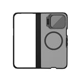 Google Pixel 11 Pro Fold - Nillkin Super Frosted Shield Prop Case Magnetic Clear Version Kickstand Transparent Lens Cover Camera Protect