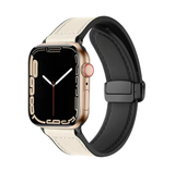 Apple Watch 42mm / 44mm / 45mm / 49mm - PU Leather Strap with Magnet Buckle