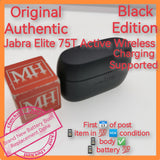 Original Authentic Jabra Elite 75T Active Wireless brand new battery replacement full done black set