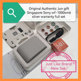 Original Authentic 24 Jun gift Singapore Sony wf-1000xm6 silver warranty full set