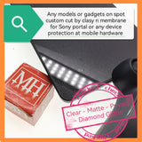 Any models or gadgets on spot custom cut by clasy n membrane unbreakable for Sony portal or any device protection at mobile hardware