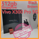 512gb Singapore vivo x300 pro 5g black brown optional bundle promo warranty new set