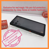 Exclusive for red magic 10s pro series back n full protection case by clasy Korea at mobile hardware