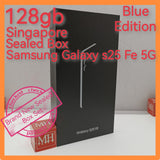 128gb Singapore sealed Samsung Galaxy s25 Fe 5G blue warranty new set