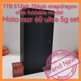 New Motorola Moto razr 60 ultra 5g snapdragon elite support global gms new set