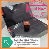 1TB 512gb 256gb legion Y700 gen 5 snapdragon gaming tablet new set