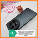 Exclusive for vivo x300 pro n other model Full glass protector with back+camera protector n full protection case by clasy Korea at membrane at mobile hardware