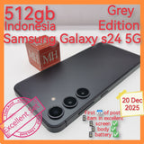 512gb Indonesia Samsung Galaxy s24 5g grey set