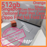 512gb -$5xx limited Promo AI pen kit oppo Find N6 Fold 5G snapdragon elite 5 Gen hasselblad warranty new set