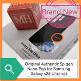 Original Authentic Spigen Nano Pop for Samsung S26 Ultra set