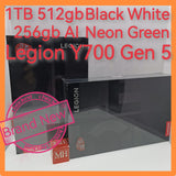 1TB 512gb 256gb legion Y700 gen 5 snapdragon gaming tablet new set