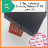 512gb Indonesia Samsung Galaxy s24 5g grey set