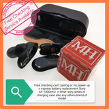 Free checking can't pairing or no power up n express battery replacement Sony wf-1000xm3 n other sony series or charging case also any others brand of model