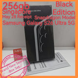 256gb May 28 Receipt Singapore official Samsung Galaxy s26 ultra 5G black snapdragon warranty new set