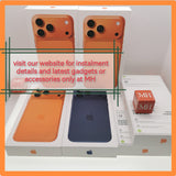 Singapore official apple iphone 17 pro max 5g orange blue warranty new set