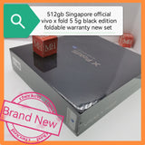 512gb Singapore Vivo x fold 5 5g black edition foldable warranty new set