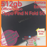 512gb official oppo Find N Fold 5G aurora purple GMS playstore full set