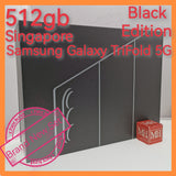 512gb Singapore Samsung Galaxy TriFold 5G black snapdragon foldable warranty new set