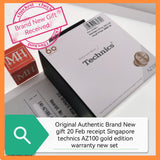 Original Authentic Feb 20 receipt Singapore technics AZ100 gold edition top seller warranty new set