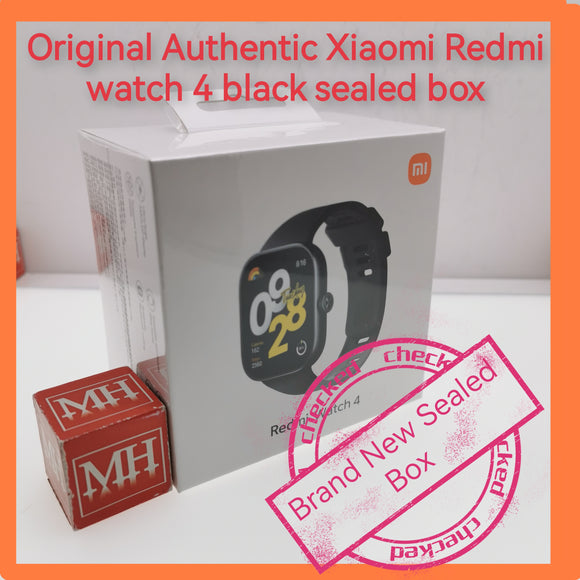 Original Authentic Xiaomi Redmi watch 4 black sealed box