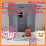 512gb nov Warranty Singapore Google pixel 10 Pro Fold 5G Moonstone Edition warranty full set