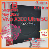 1tb May gift Singapore official Vivo X300 Ultra 5G green warranty full set