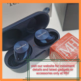 Original Technics AZ60M2 blue ANC earbuds full set