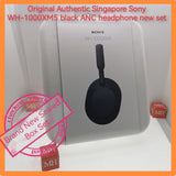 Original Authentic Singapore official Sony WH-1000XM5 ANC headphone black warranty new set