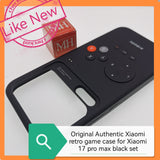 Original Authentic Xiaomi retro game case for Xiaomi 17 pro max black set