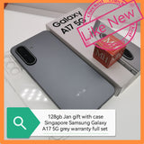 128gb Jan 10 gift with freebies Singapore Samsung Galaxy A17 5G grey warranty full set