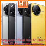 Singapore Poco f7 ultra n pro warranty new set