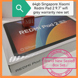 64gb Sealed Singapore Xiaomi Redmi Pad 2 9.7" grey warranty new set