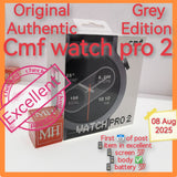 Original Authentic cmf watch pro 2 grey full set