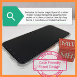 Exclusive for honor magic 8 pro n other model full glue tempered glass+camera protector n clear protection case by clasy Korea n membrane at mobile hardware