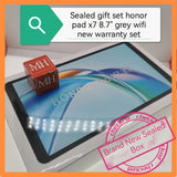64gb sealed honor pad x7 8.7" grey wifi warranty new set