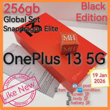 256gb global version OnePlus 13 5G black snapdragon hasselblad full set