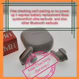 Free checking can't pairing or no power up n expres battery replacement bose quietcomfort ultra earbuds and also other Bluetooth earbuds