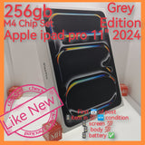 256gb M4 Chip apple ipad pro 11 2024 M4 grey with glass full set