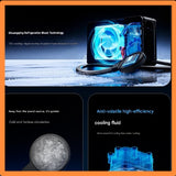 Original Authentic Black Shark Magnetic Cooler 6 Ultra ice freeze liquid for any phone n tablet new set