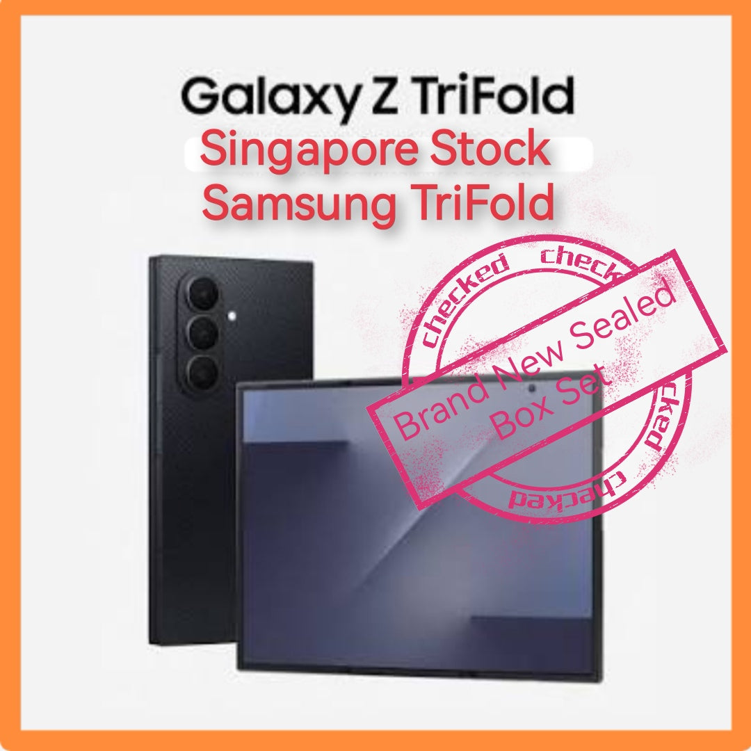 Singapore stock Samsung Galaxy TriFold 512gb black warranty new