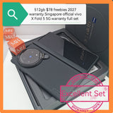 512gb 16gb 2027 warranty Singapore vivo X Fold 5 5G + $78 freebies black warranty full set