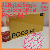 Sealed Singapore Poco M7 warranty new set