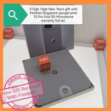 512gb New year gift with freebies Singapore google pixel 10 fold 5g moonstone foldable warranty full set