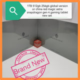 9" inches tablet red magic astra snapdragon gen 4 white black gaming tablet new set