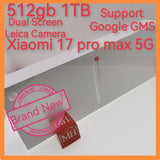 Latest official Xiaomi 17 pro max 5g n 17 pro snapdragon 5 gen support google gms new set