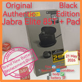 Original Authentic Jabra Elite 85T+wireless pad complete accessories black full set