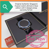 Original Authentic Singapore Huawei watch ultimate 2 blue edition warranty full set