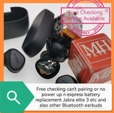 Free checking can't pairing or no power up n express battery replacement Jabra elite 3 and also other Bluetooth earbuds